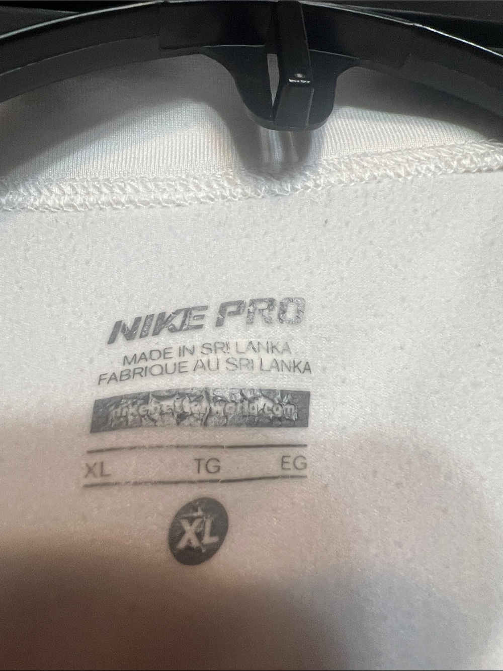 Nike Pro Athletic Zip  Pullover size XL - Picture 6 of 7